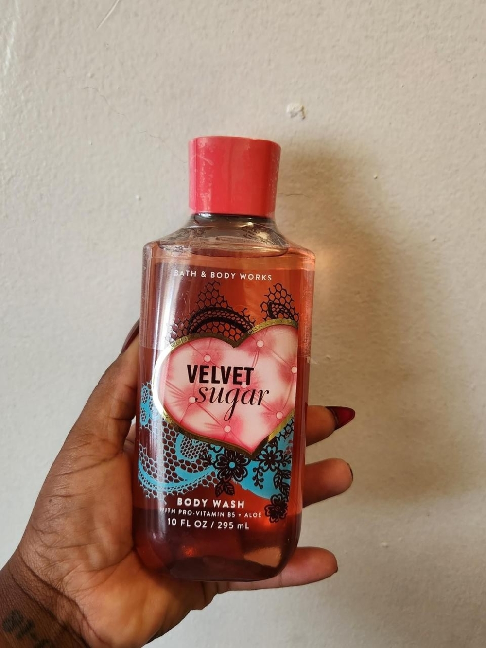 Bath & Body Works Velvet Sugar Pink & Coral Body Wash
